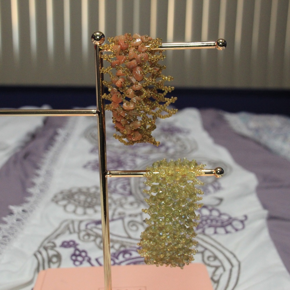 Yellow and Orange Bracelets